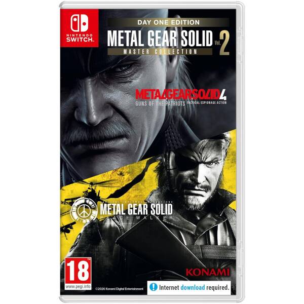 Metal Gear Solid: Master Collection Volume 2 Day One Edition NS Image 1