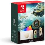 Nintendo Switch OLED Zelda: Tears of the Kingdom Limited Edition Gold/ White Image 1