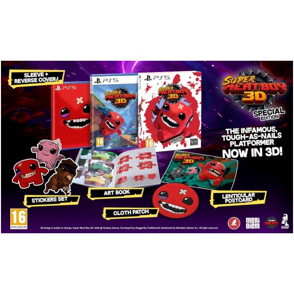 Super Meat Boy 3D - Special Edition PS5 Image 2