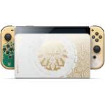 Nintendo Switch OLED Zelda: Tears of the Kingdom Limited Edition Gold/ White Image 5