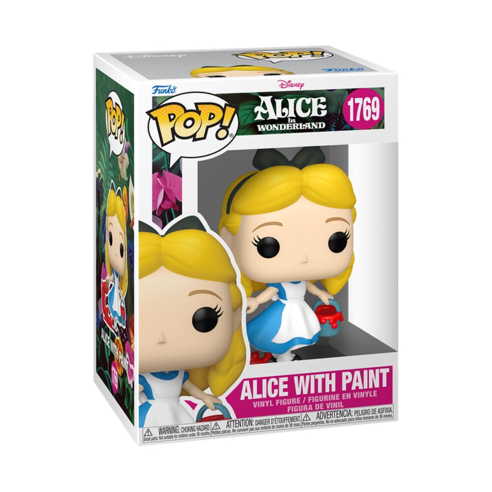 Funko Pop! Disney Alice in Wonderland Alice with Paint #1769 Image 1 VR.LV Funko Pop! Disney Alice in Wonderland Alice with Paint #1769 Image 1
