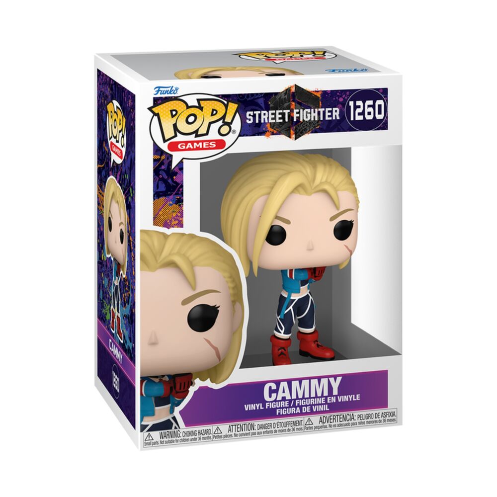 Funko Pop Street Fighter Cammy 1260 Image 1 VR.LV Funko Pop! Street Fighter Cammy #1260 Image 1