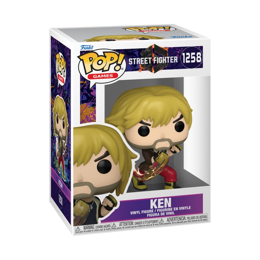 Funko Pop! Street Fighter Ken #1258 Image 1 VR.LV Funko Pop! Street Fighter Ken #1258 Image 1