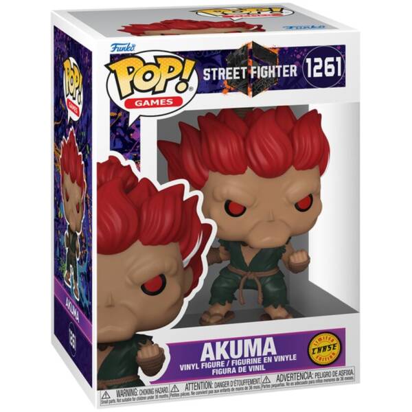 Funko Pop! Street Fighter Akuma Chase #1261 Image 1