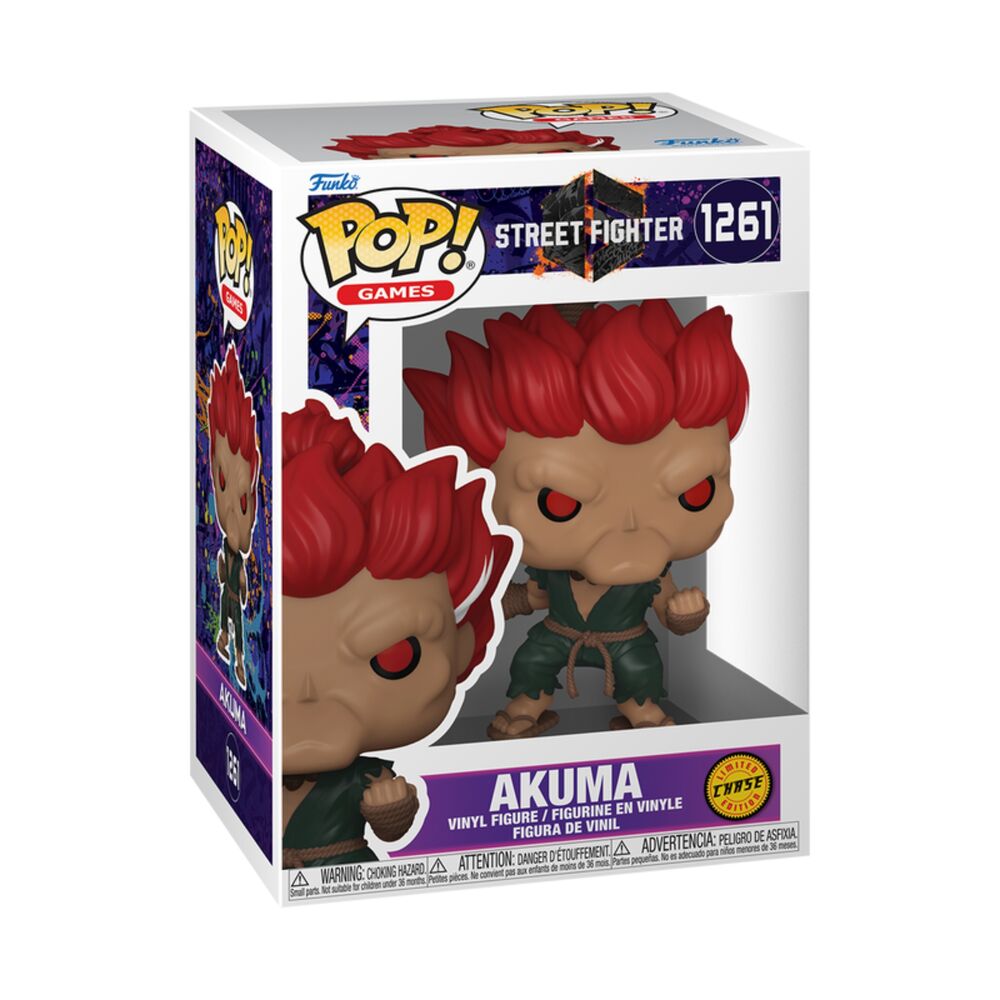 Funko Pop Street Fighter Akuma Chase 1261 Image 1 VR.LV Funko Pop! Street Fighter Akuma Chase #1261 Image 1