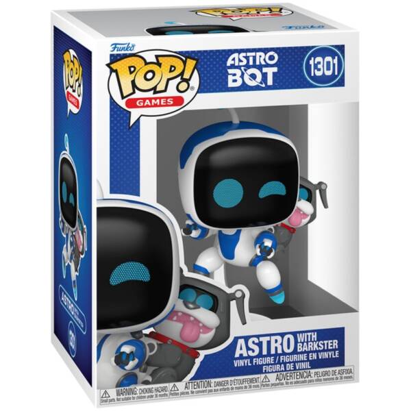 Funko Pop! Astro Bot Astro with Barkster #1301 Image 1