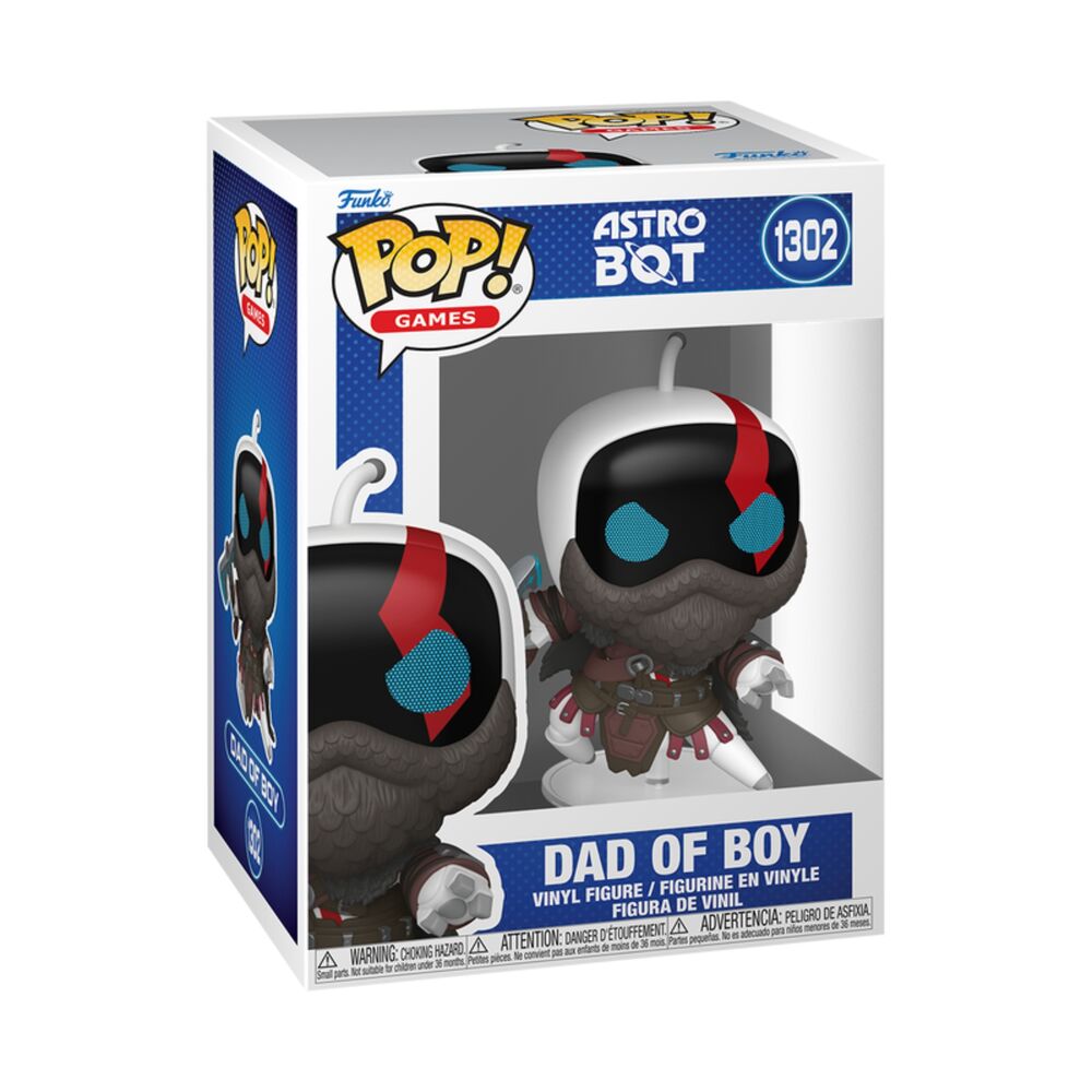 Funko Pop! Astro Bot Dad of Boy #1302 (God of War, Kratos) Image 1 VR.LV Funko Pop! Astro Bot Dad of Boy #1302 (God of War, Kratos) Image 1