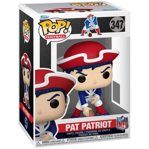 Funko Pop! NFL Pat Patriot #347 Image 2