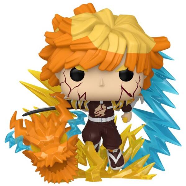 Funko Pop! Premium Demon Slayer Zenitsu Agatsuma Chase #2502 Image 2