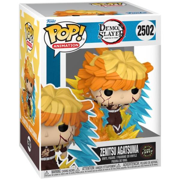 Funko Pop! Premium Demon Slayer Zenitsu Agatsuma Chase #2502 Image 1
