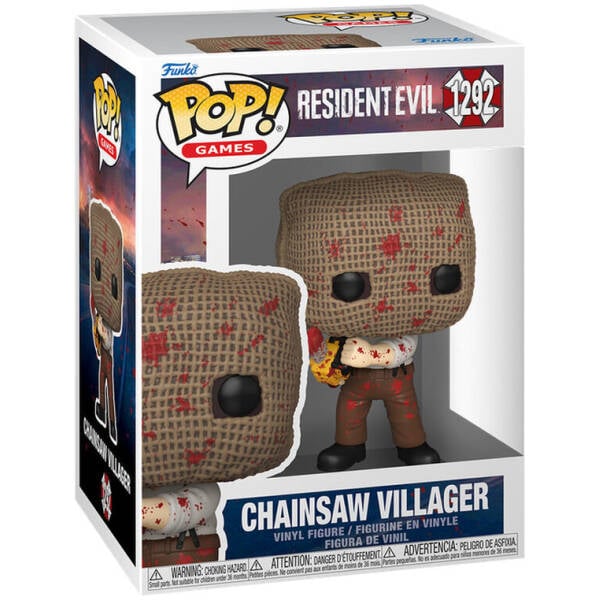 Funko Pop! Resident Evil Chainsaw Villager #1292 Image 1