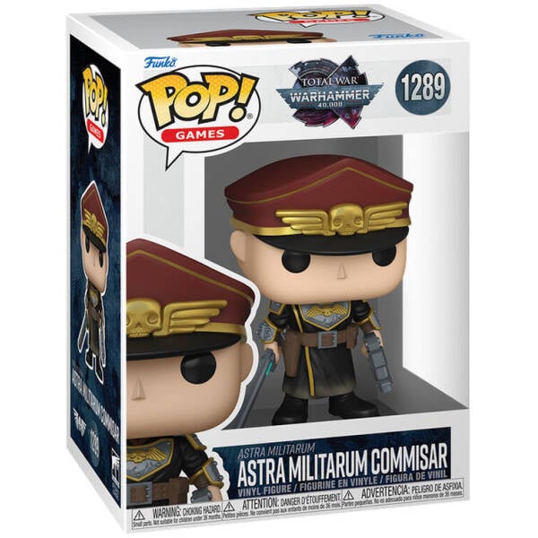 Funko Pop! Warhammer 40,000 Astra Militarum Commissar #1289 Image 1