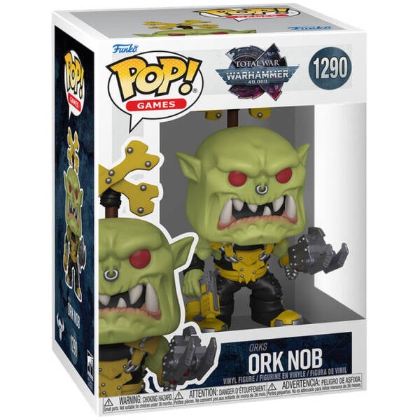 Funko Pop! Warhammer 40,000 Ork Nob #1290 Image 1