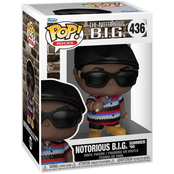 Funko POP! Rocks The Notorious B.I.G. Summer '95 #436 Image 1