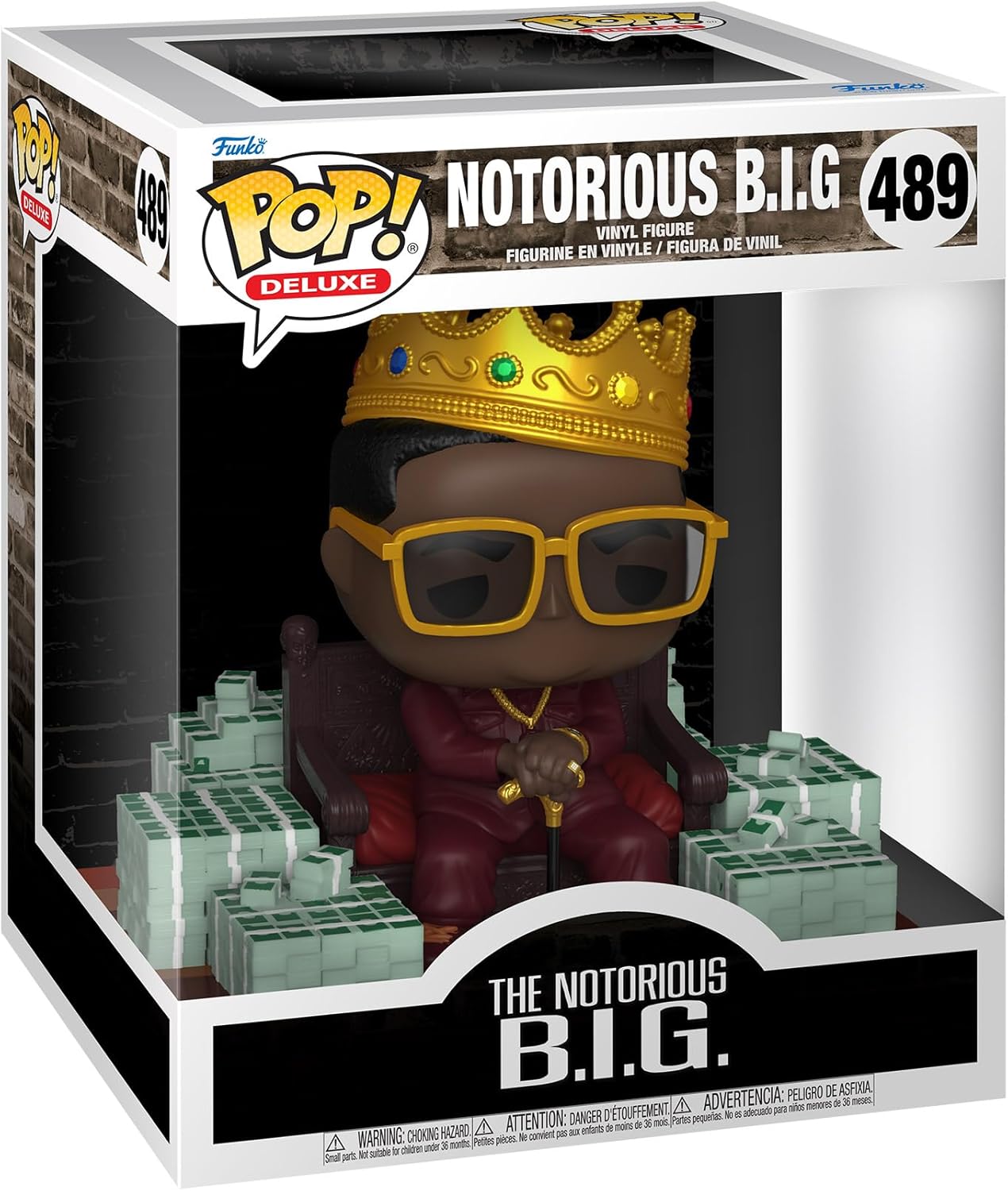 Funko Pop! Deluxe: Notorious B.I.G. #489 Image 1 VR.LV Funko Pop! Deluxe: Notorious B.I.G. #489 Image 1