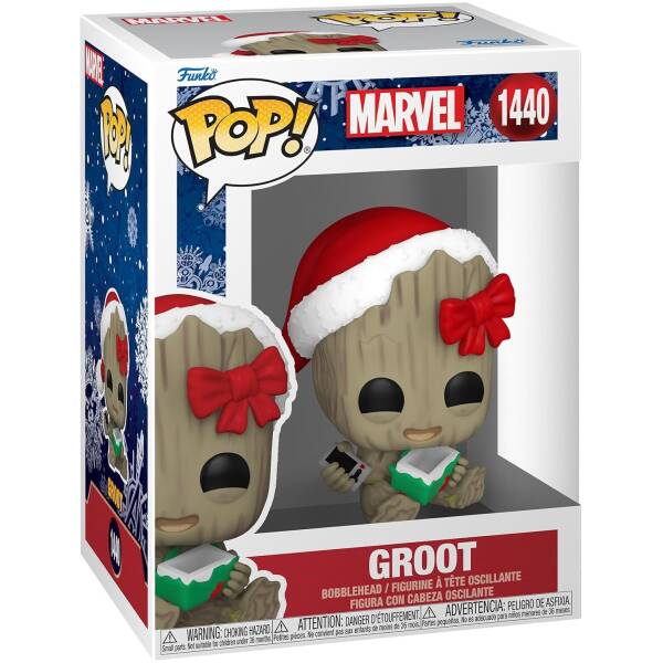 Funko Pop! Marvel: Holiday - Groot #1440 Image 2