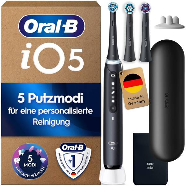 Oral-B iO Series 5 Plus Black Image 1