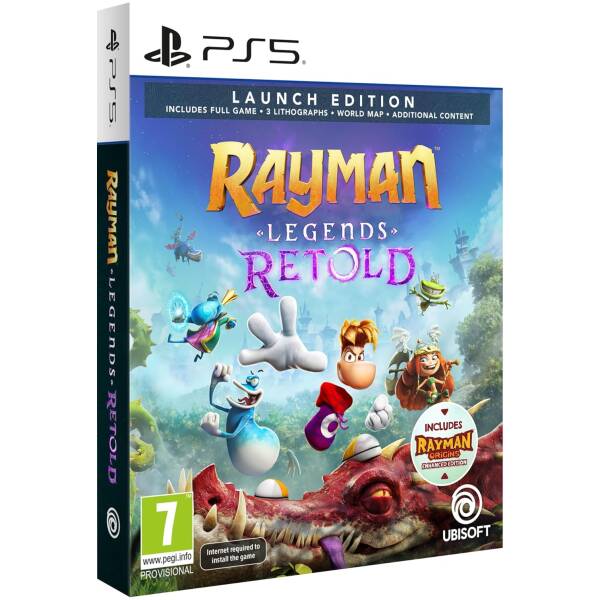 Rayman Legends Retold Launch Edition PS5 Image 1