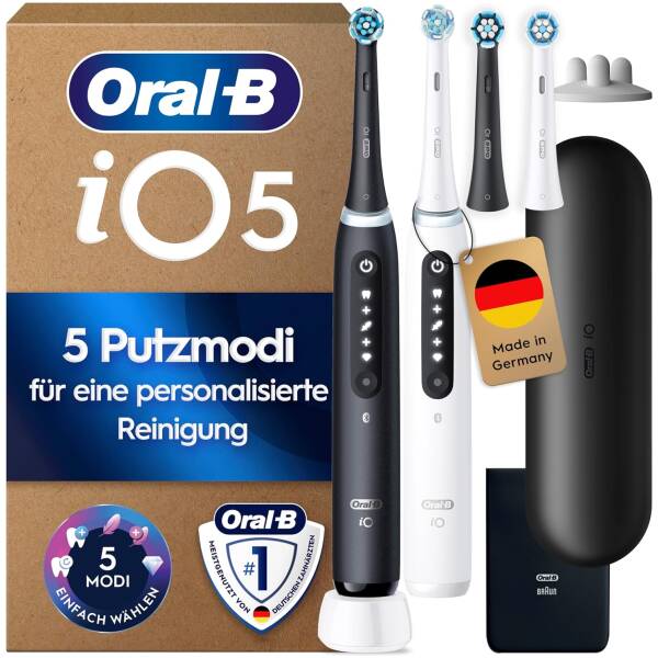 Oral-B iO Series 5 Plus Edition Twin Set Image 1