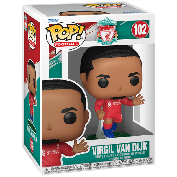 Funko Pop! Football: Liverpool - Virgil Van Dijk #102 Image 1