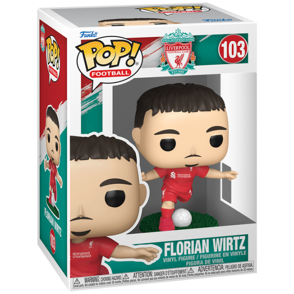 Funko Pop! Football: Liverpool - Florian Wirtz #103 Image 1