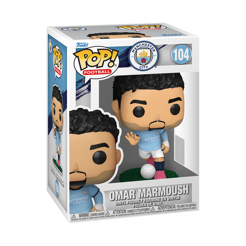 Funko Pop Football Manchester City - Omar Marmoush 104 Image 1 VR.LV Funko Pop! Football: Manchester City - Omar Marmoush #104 Image 1