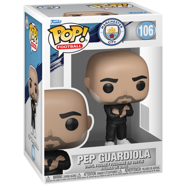 Funko Pop! Football: Manchester City - Pep Guardiola #104 Image 1