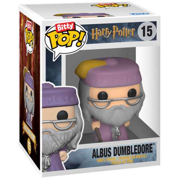 Funko Bitty POP pack 2 figures Harry Potter Dumbledore & Voldemort Image 2