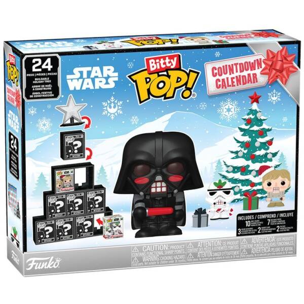 Funko Bitty POP! Advent Calendar Star Wars 2026 Image 1