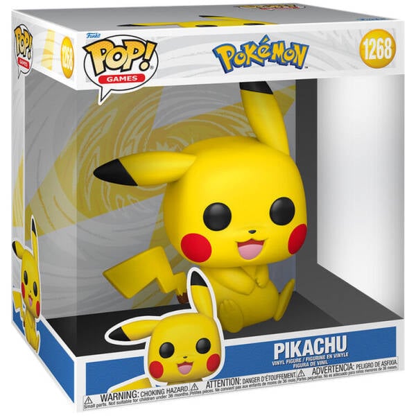 Funko POP! Jumbo Pokémon Pikachu #1268 Image 1