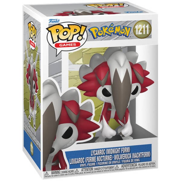 Funko POP! Pokémon Lycanroc (Midnight Form) #1211 Image 1