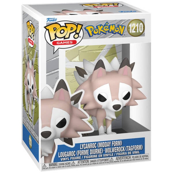 Funko POP! Pokémon Lycanroc (Midday Form) #1210 Image 1