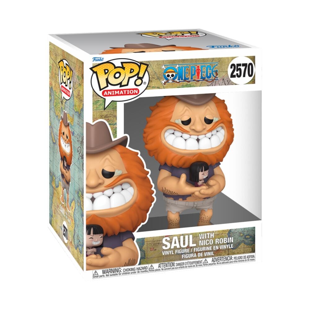 Funko POP! Super One Piece Saul with Nico Robin #2570 Image 1 VR.LV Funko POP! Super One Piece Saul with Nico Robin #2570 Image 1