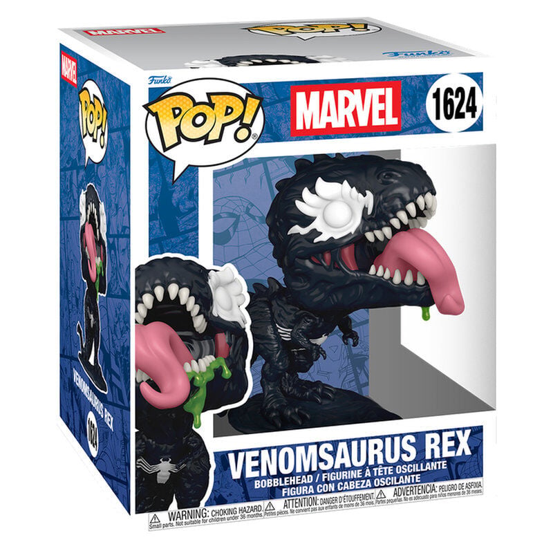 Funko Pop! Super: Marvel - Venomsaurus Rex #1624 Image 1 VR.LV Funko Pop! Super: Marvel - Venomsaurus Rex #1624 Image 1