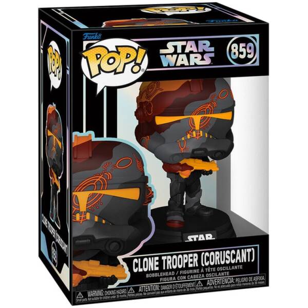 Funko Pop! Star Wars - Clone Trooper Coruscant #859 Image 1