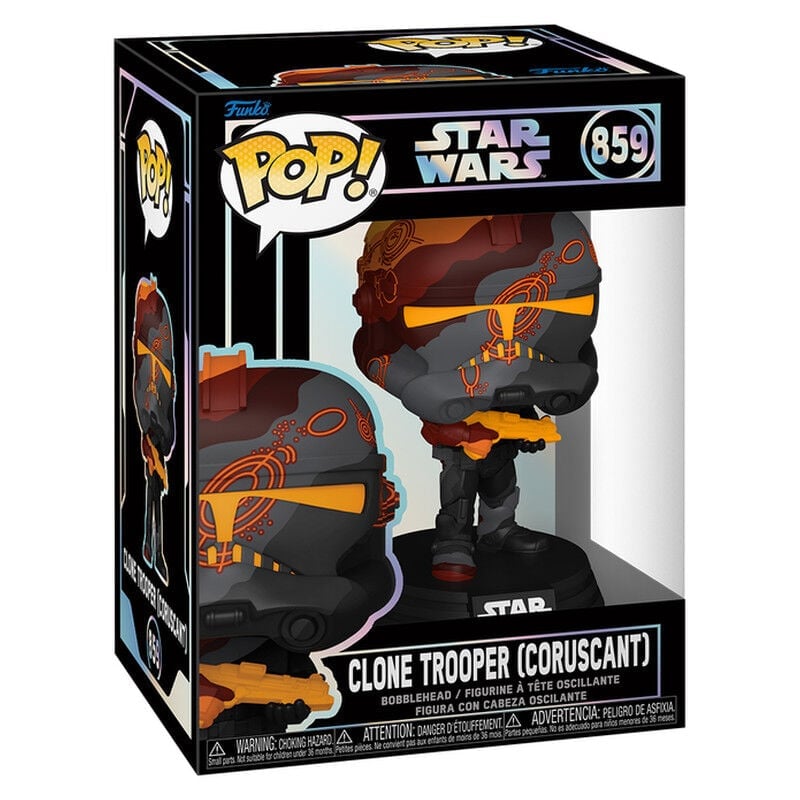 Funko Pop! Star Wars - Clone Trooper Coruscant #859 Image 1 VR.LV Funko Pop! Star Wars - Clone Trooper Coruscant #859 Image 1