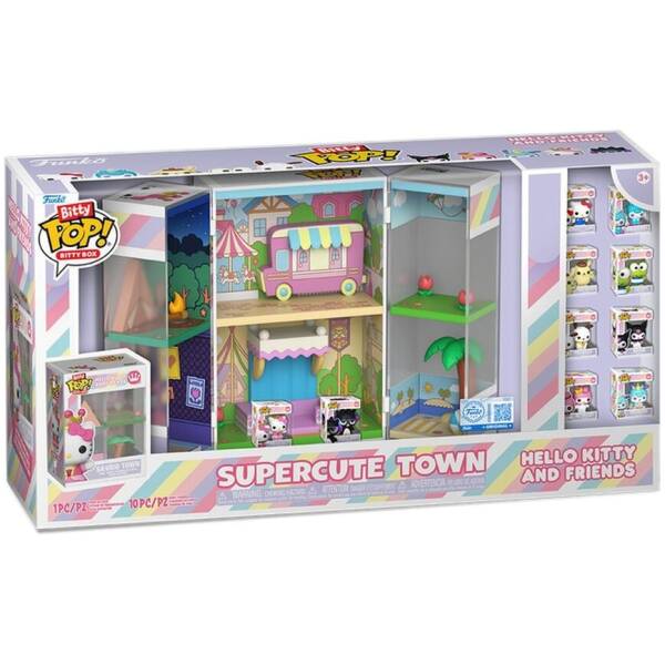 Bitty Boxes figure Hello Kitty and Friends Supercute Town Image 1