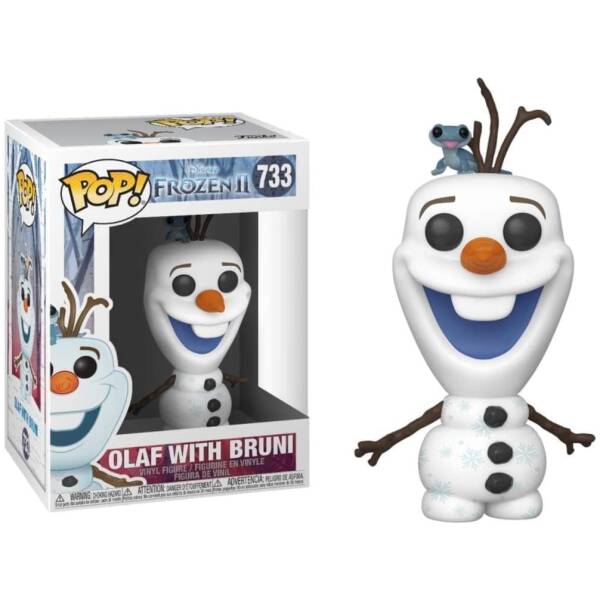 Funko POP! Disney: Frozen 2 - Olaf With Bruni #733 Image 1