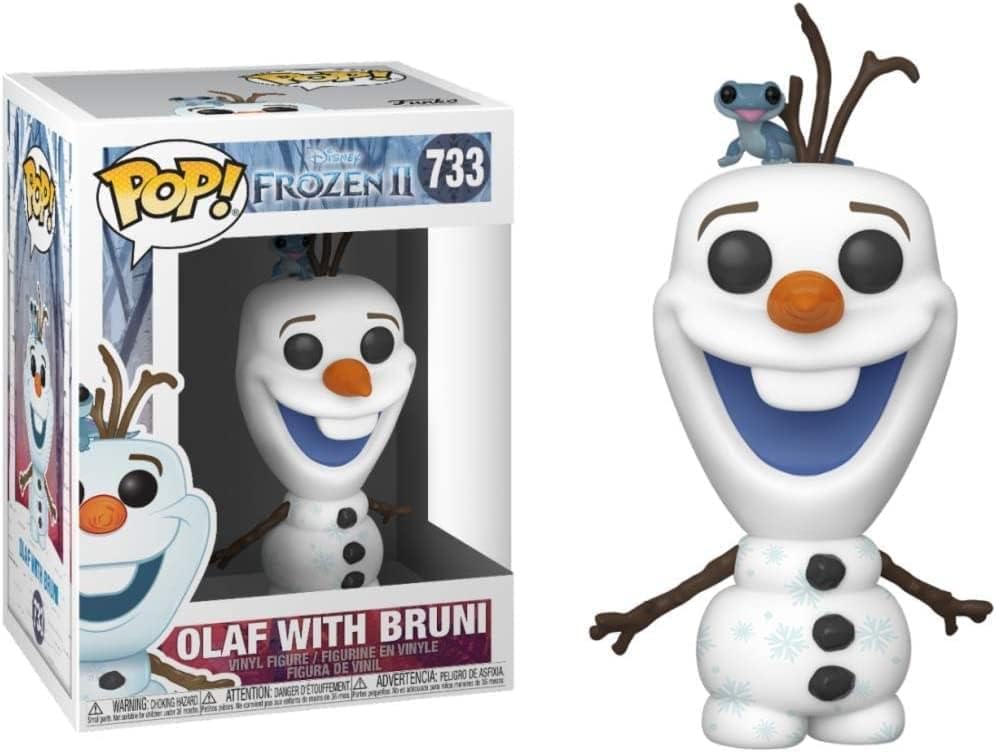 Funko POP! Disney: Frozen 2 - Olaf With Bruni #733 Image 1 VR.LV Funko POP! Disney: Frozen 2 - Olaf With Bruni #733 Image 1