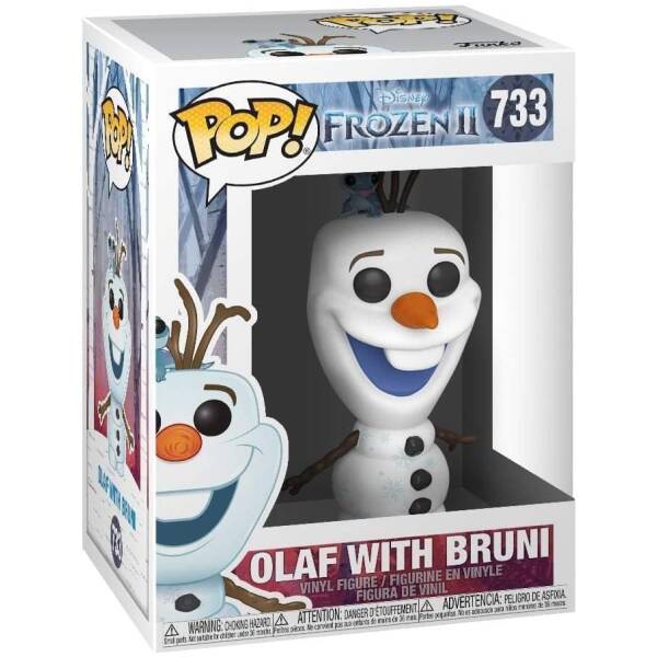 Funko POP! Disney: Frozen 2 - Olaf With Bruni #733 Image 2
