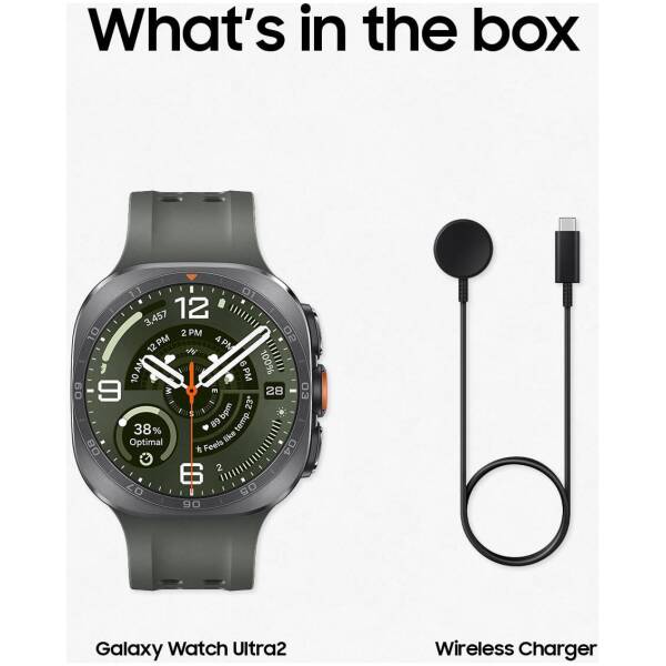 Samsung Galaxy Watch Ultra 2 (2026) 47mm, LTE, NFC, BT 6.0 Titanium Silver EU SM-L715 Image 2