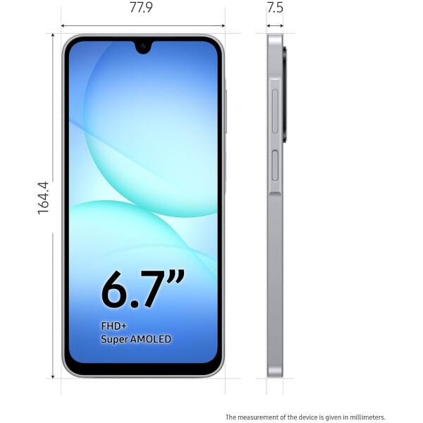 Samsung Galaxy A17 4/128GB 5G Gray Image 2