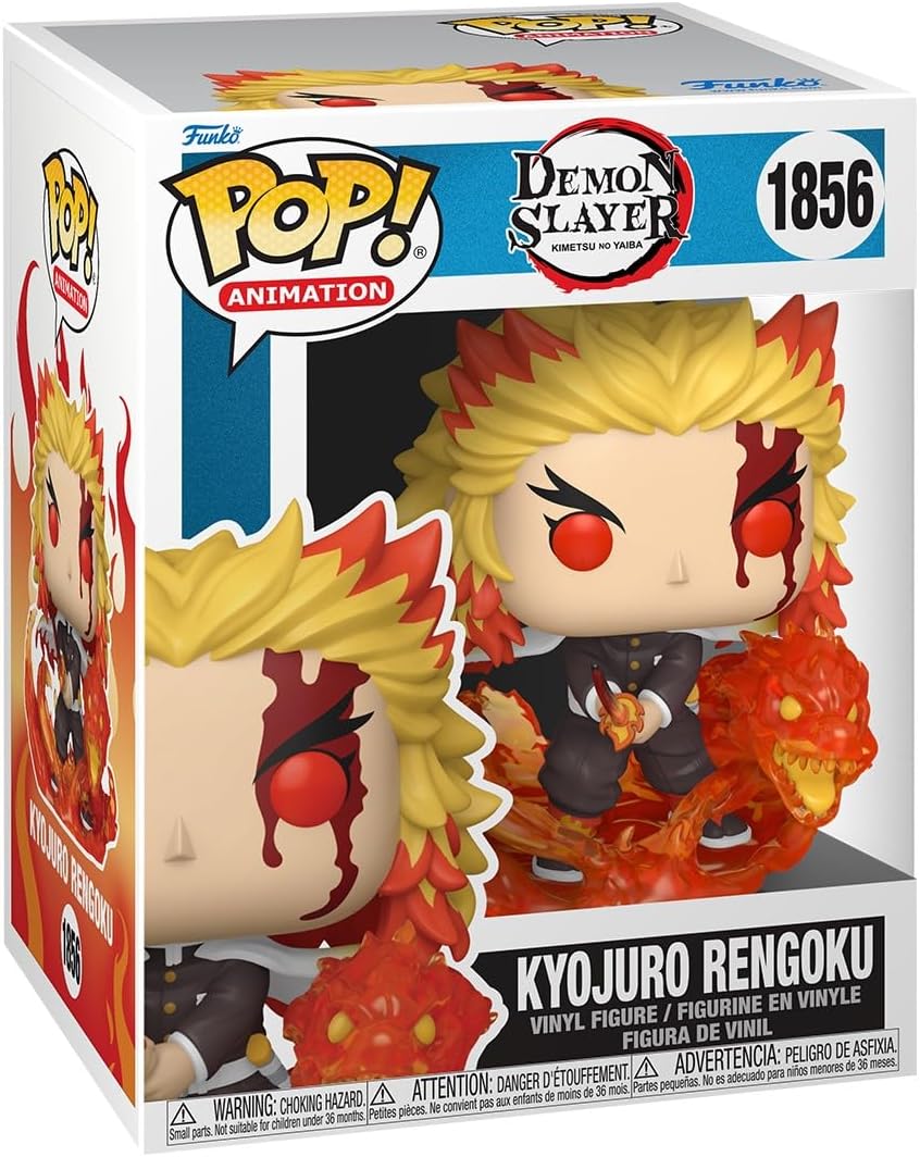 Funko Pop! Premium: Demon Slayer - Kyojuro Rengoku #1856 Image 1 VR.LV Funko Pop! Premium: Demon Slayer - Kyojuro Rengoku #1856 Image 1