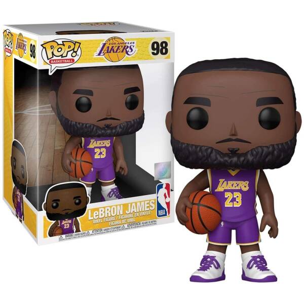 Funko Pop! Jumbo NBA Lakers - LeBron James #98 (25,4 cm) Image 1