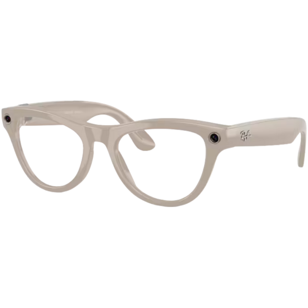 Ray-Ban Meta Skyler Gen1 52-20 Shiny Chalky Grey EU Image 1