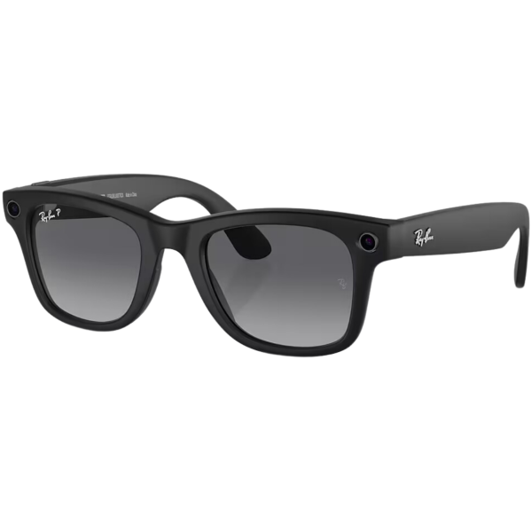 Ray-Ban Meta Wayfarer Gen1 53-22 Matte Black EU Image 1