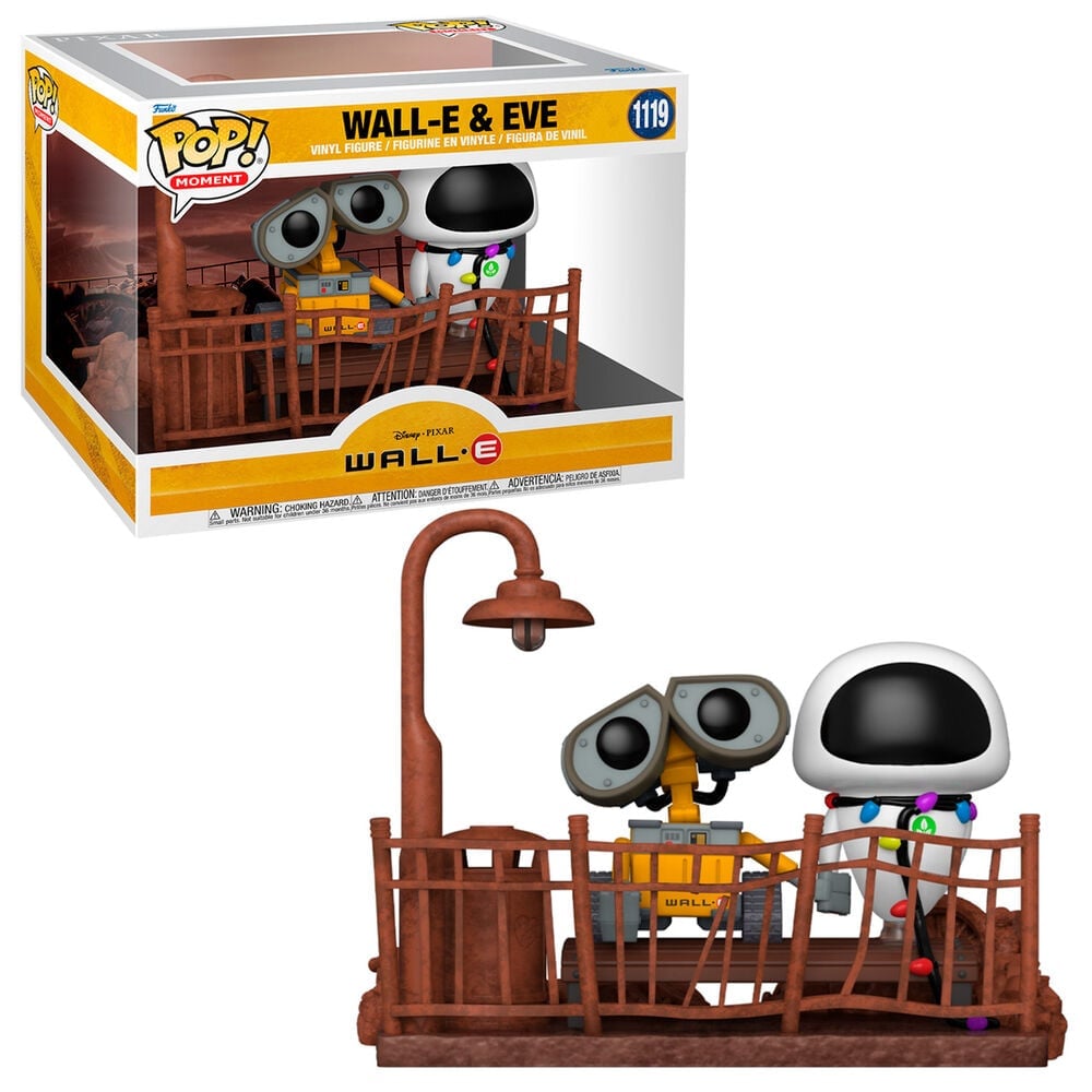 Funko Pop! Disney: Wall-E - Wall-E & Eve #1119 Image 1 VR.LV Funko Pop! Disney: Wall-E - Wall-E & Eve #1119 Image 1