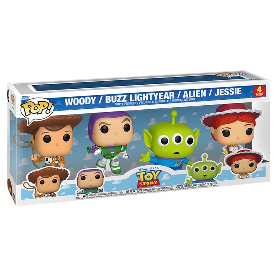 Funko Pop 4 figures Disney Pixar Toy Story Image 1 VR.LV Funko Pop 4 figures Disney Pixar Toy Story Image 1