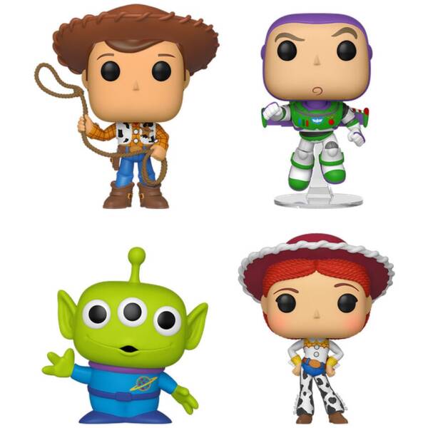 Funko Pop 4 figures Disney Pixar Toy Story Image 2
