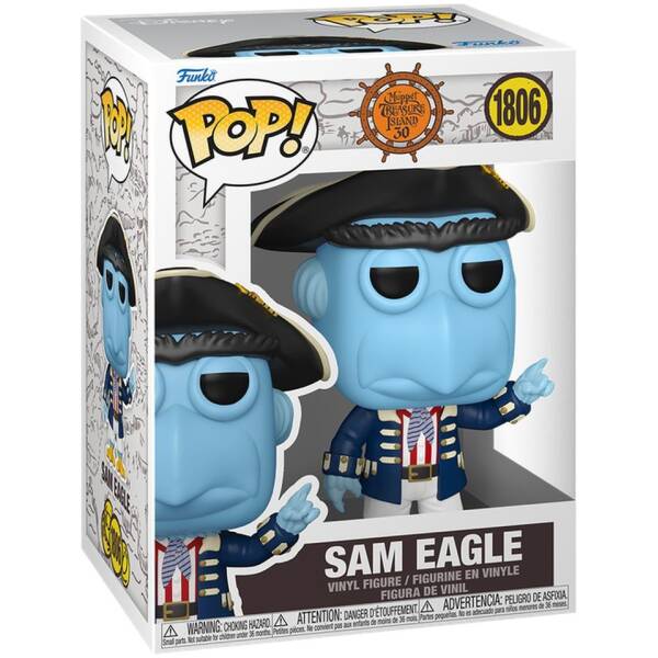 Funko Pop! Muppet Treasure Island 30 - Sam Eagle #1806 Image 1